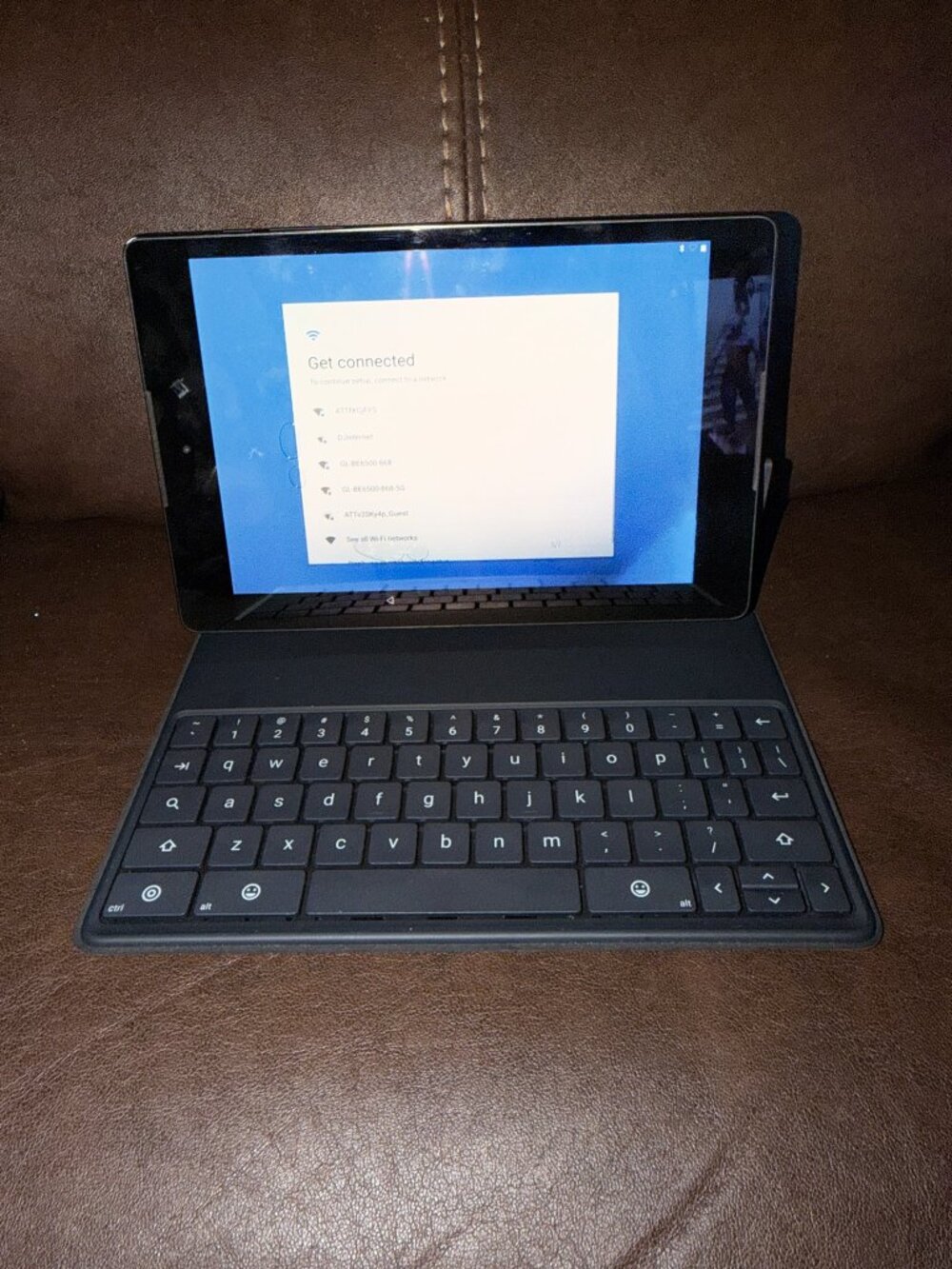 HTC Google Nexus 9 32GB Wi-Fi 8.9" Tablet w/ Official Keyboard Case Tested Worki
